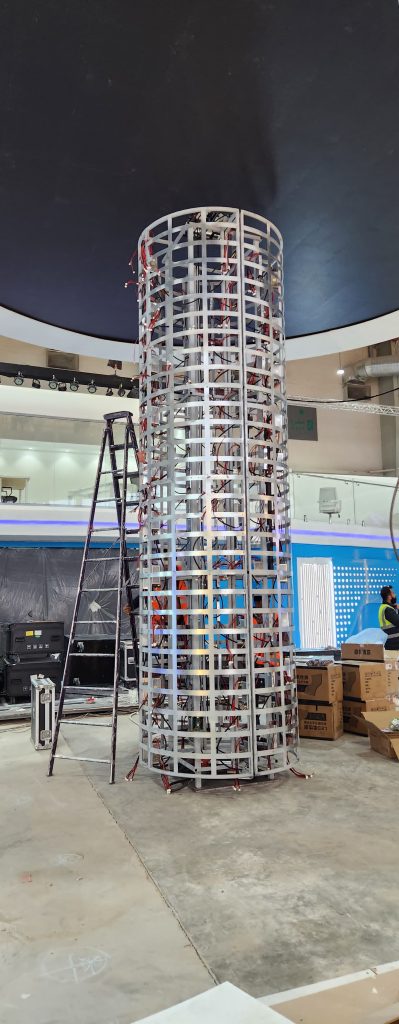 circular led display in Saudi arabia